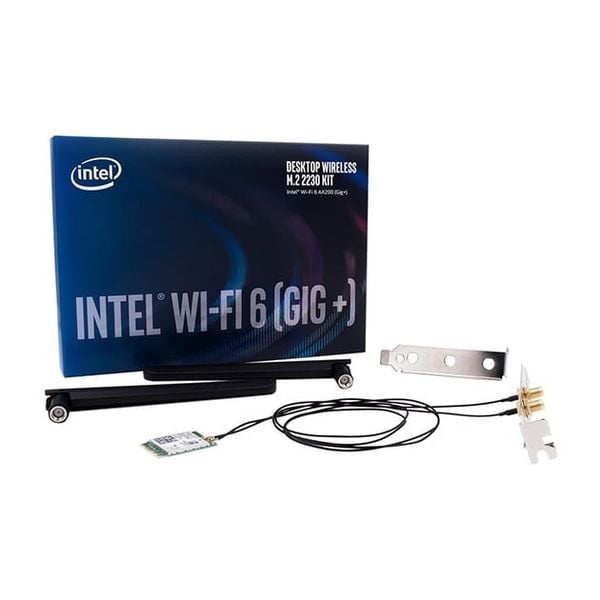  Card mạng Intel Wifi 6 Desktop Kit (AX200) 