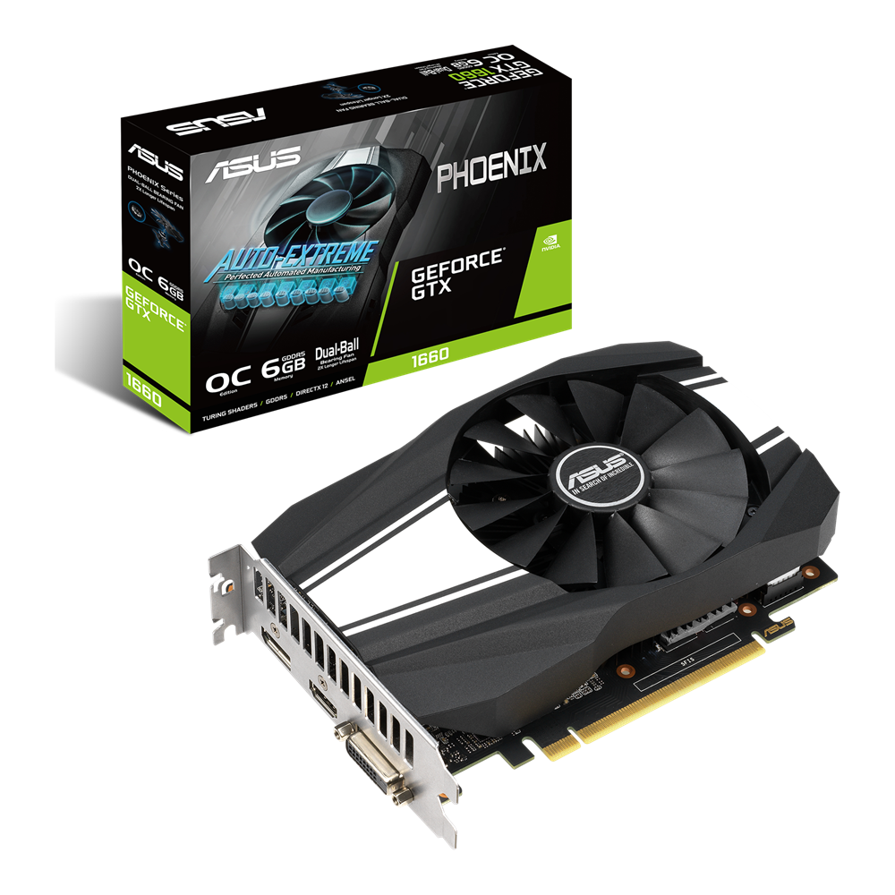 ASUS Phoenix GeForce GTX 1660 OC 6GB