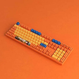  Bàn phím cơ AKKO 3108 RF Dragon Ball Z Goku Akko V3 Cream Blue switch 