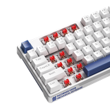  Bàn phím Machenike K500B-B87 White Blue Wired Red switch 
