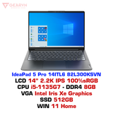  Máy tính xách tay Lenovo IdeaPad 5 Pro 14ITL6 82L300KSVN 