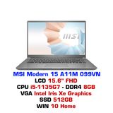  Laptop MSI Modern 15 A11M 099VN 