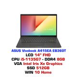  Laptop ASUS Vivobook A415EA EB360T 