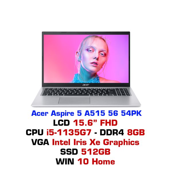  Laptop Acer Aspire 5 A515 56 54PK 