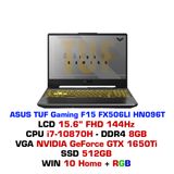  Laptop ASUS TUF Gaming F15 FX506LI HN096T 