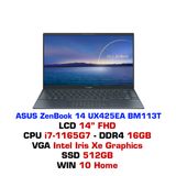  Laptop ASUS ZenBook UX425EA BM113T 