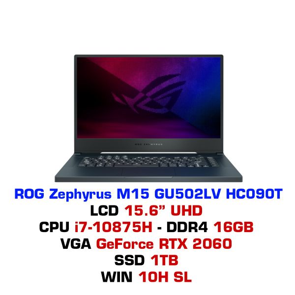  Laptop gaming ASUS ROG Zephyrus M15 GU502LV HC090T 