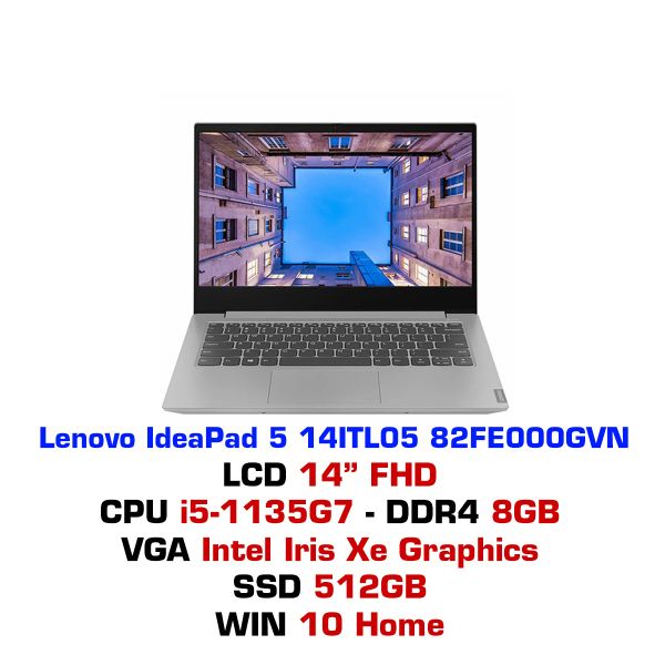  Laptop Lenovo IdeaPad 5 14ITL05 82FE000GVN 