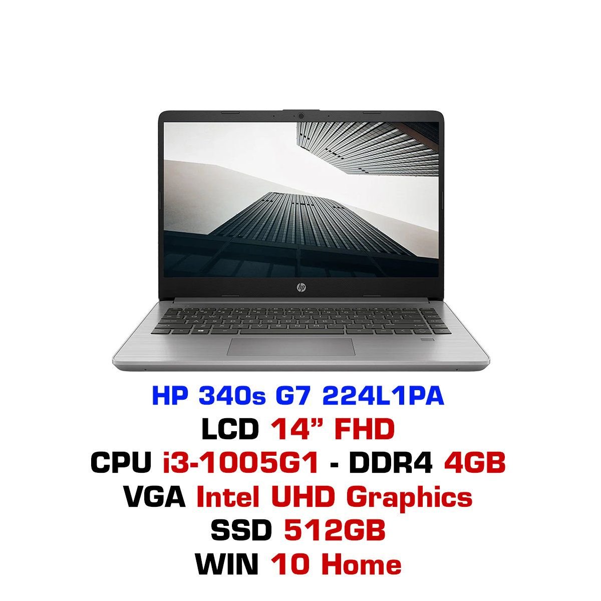 Laptop HP 340s G7 224L1PA