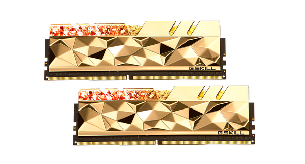  Ram G.Skill Trident Z RGB Royal Elite Gold 2x8GB 3600 (F4-3600C16D-16GTEGC) 