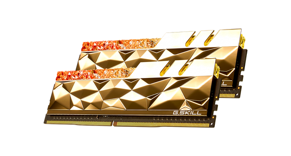  Ram G.Skill Trident Z RGB Royal Elite Gold 2x8GB 3600 (F4-3600C16D-16GTEGC) 