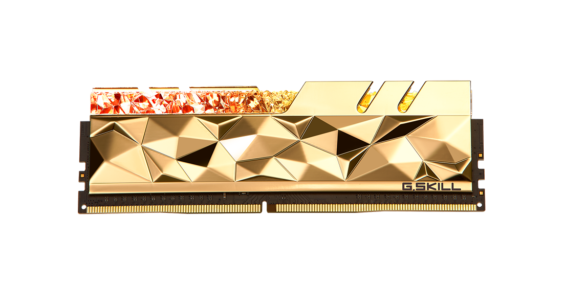  Ram G.Skill Trident Z RGB Royal Elite Gold 2x8GB 3600 (F4-3600C16D-16GTEGC) 