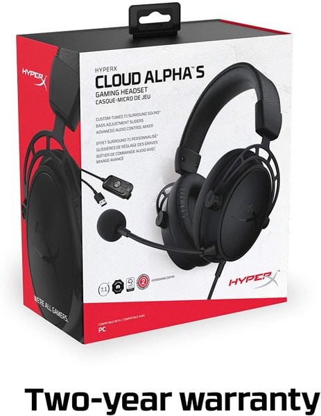  Tai nghe HyperX Cloud Alpha S Black 