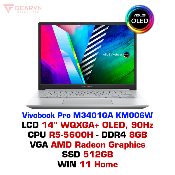  Laptop Asus Vivobook Pro M3401QA KM006W 