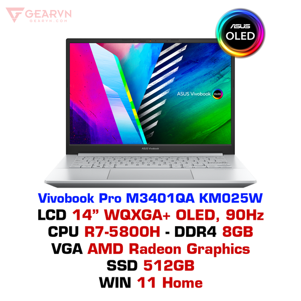  Laptop Asus Vivobook Pro M3401QA KM025W 