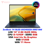  Laptop Asus ZenBook 14 OLED UX3402ZA KM218W 