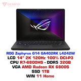  Laptop gaming ASUS ROG Zephyrus G14 GA402RK L4242W 