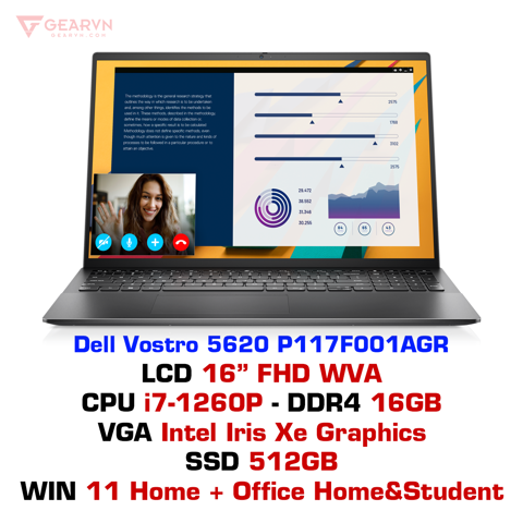  Laptop Dell Vostro 5620 P117F001AGR 