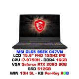  Laptop Gaming MSI GL65 9SEK 047VN 