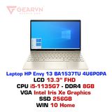  Laptop HP Envy 13 BA1537TU 4U6P0PA 