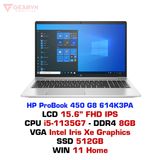  Laptop HP ProBook 450 G8 614K3PA 