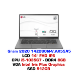  Laptop LG Gram 2020 14ZD90N V.AX55A5 