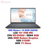  Laptop MSI Modern 14 B5M 202VN 