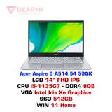  Laptop Acer Aspire 5 A514 54 59QK 