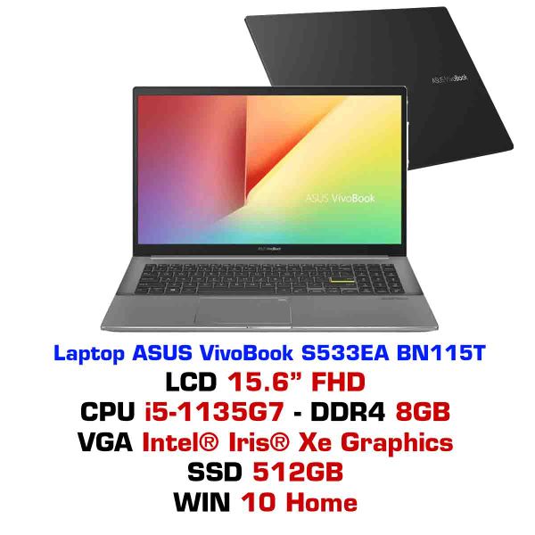  Laptop Asus VivoBook S533EA BN115T 