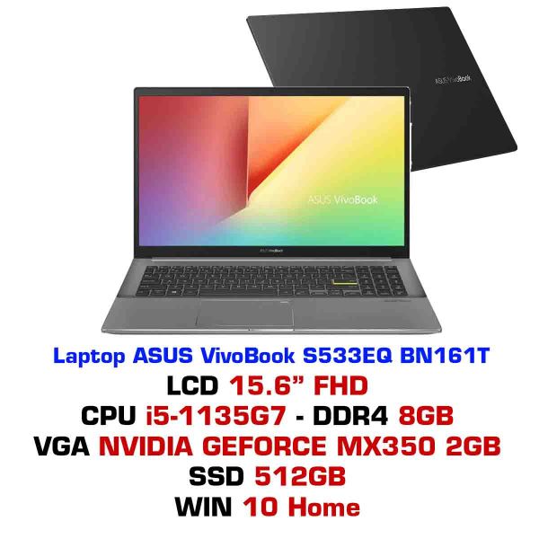  Laptop Asus VivoBook S533EQ BN161T 