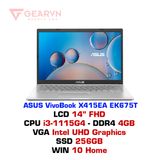  Laptop ASUS VivoBook X415EA EK675T 