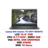  Laptop Dell Inspiron 15 3501 N3501C 