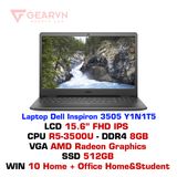  Laptop Dell Inspiron 3505 Y1N1T5 