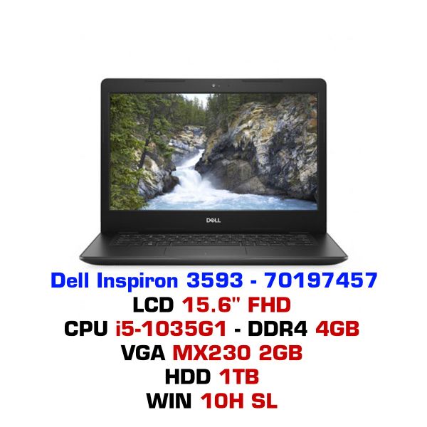  Laptop Dell Inspiron 3593 70197457 