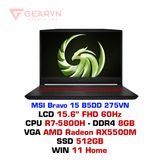  Laptop Gaming MSI Bravo 15 B5DD 275VN 