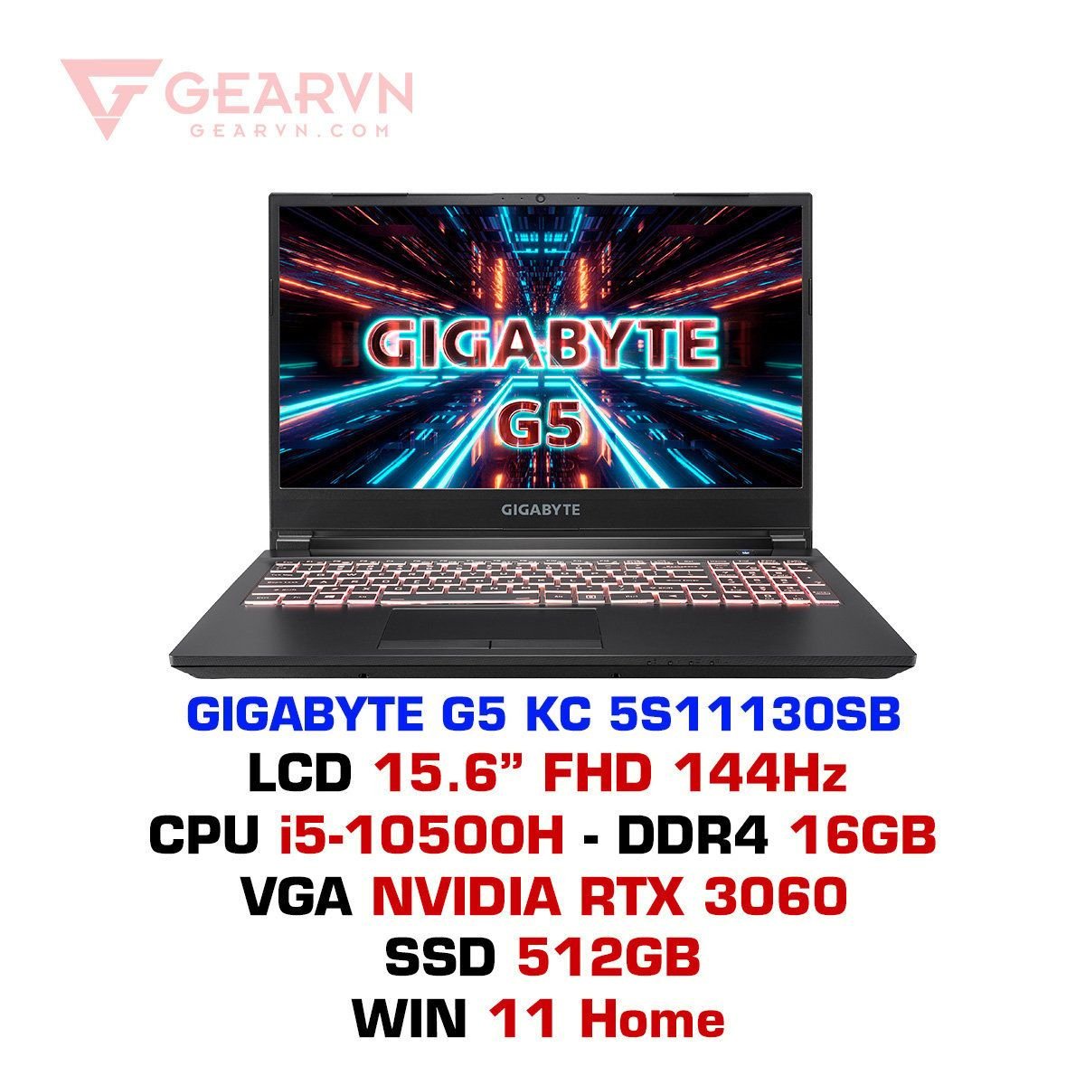 Laptop Gigabyte G5 KC 5S11130SB
