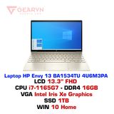  Laptop HP Envy 13 BA1534TU 4U6M3PA 