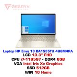  Laptop HP Envy 13 BA1535TU 4U6M4PA 