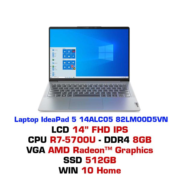  Laptop Lenovo IdeaPad 5 14ALC05 82LM00D5VN 