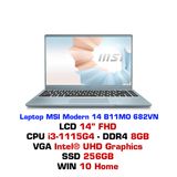  Laptop MSI Modern 14 B11MO 682VN 