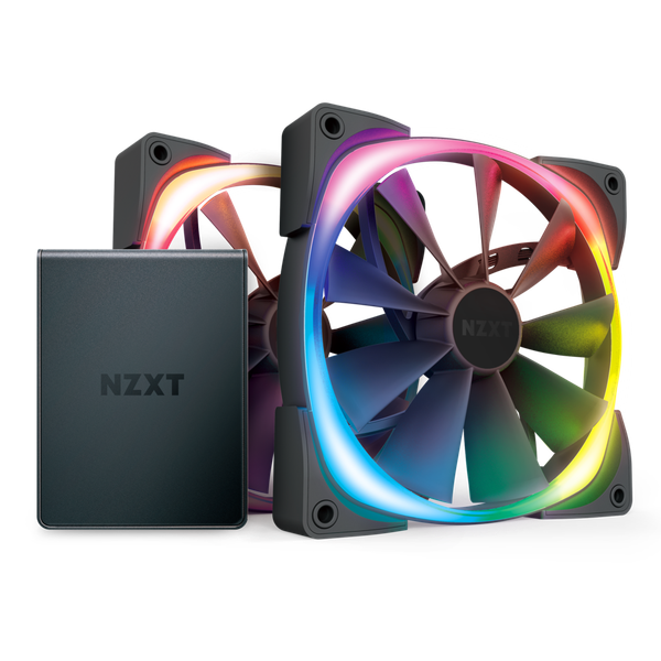  Quạt NZXT AER 2 RGB - 2FAN 140mm + HUE 2 