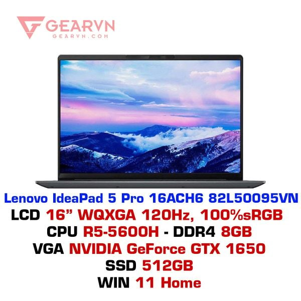  Laptop Lenovo IdeaPad 5 Pro 16ACH6 82L50095VN 