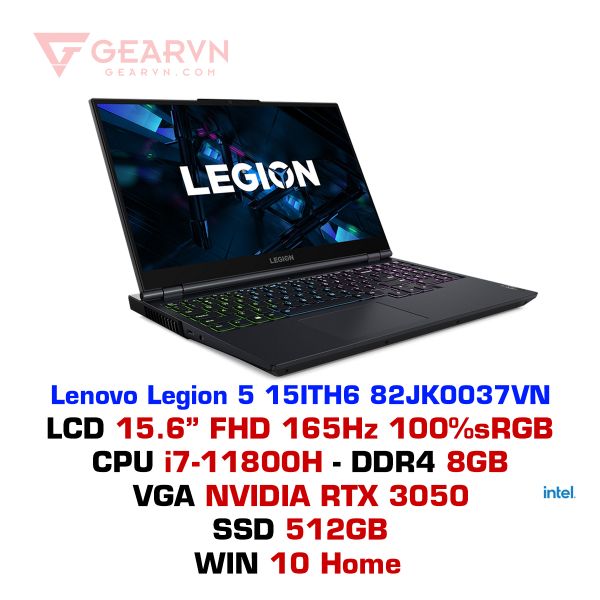  Laptop gaming Lenovo Legion 5 15ITH6 82JK0037VN 