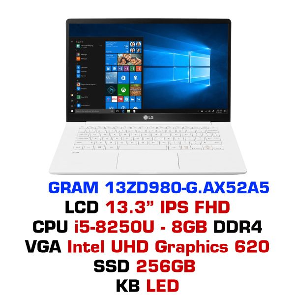  Laptop LG Gram 13ZD980-G.AX52A5 