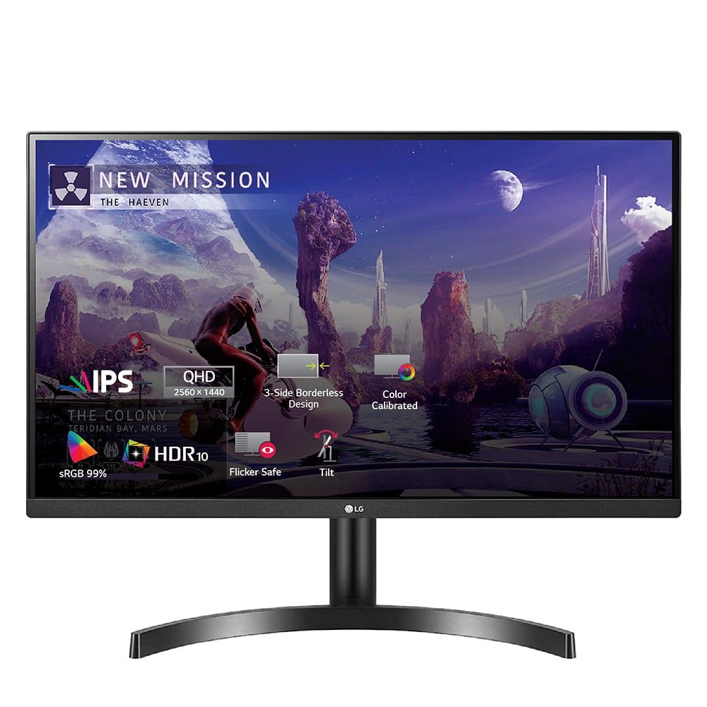 Màn Hình Lg 27Qn600 27" Ips 2K Hdr 10 Chuyên Đồ Họa
