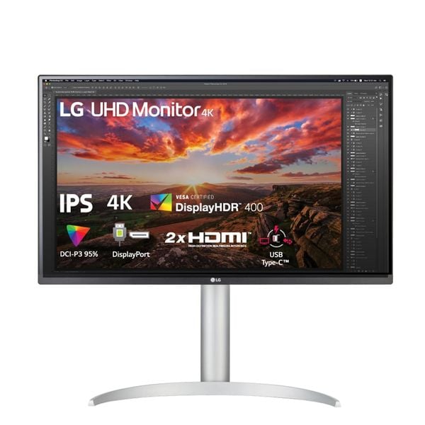  Màn hình LG 27UP850-W 27" IPS 4K HDR USBC Chuyên Đồ họa 