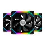  Fan Lian Li UNI Fan SL 120 Triple Black (LED ARGB - Fan ghép nối không dây) 