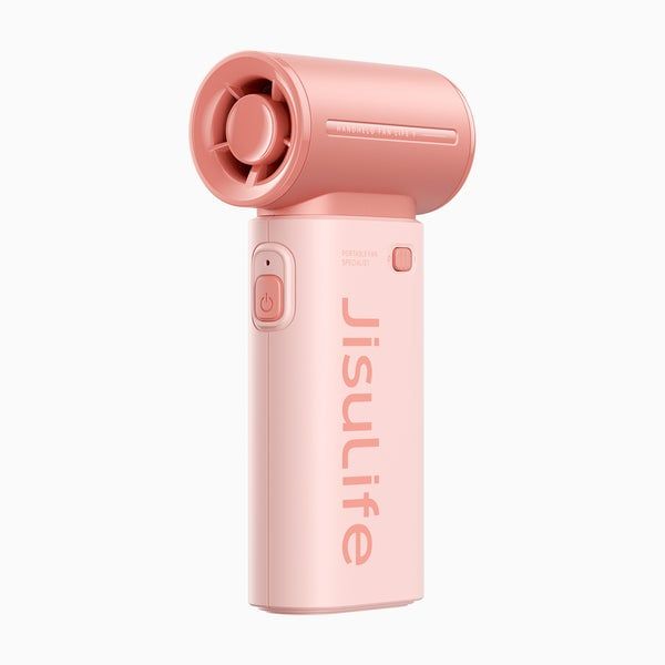 Quạt Du Lịch Cầm Tay Đa Năng Jisulife Life 9 J2729 5000Mah Pink