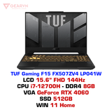  Laptop gaming ASUS TUF Gaming F15 FX507ZV4 LP041W 