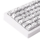  Bàn phím MonsGeek M1 V5-SP Contour White V3 Piano Pro switch 